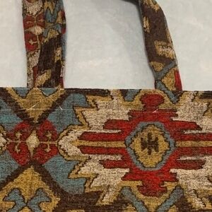 Colorful Patterned Tote Bag